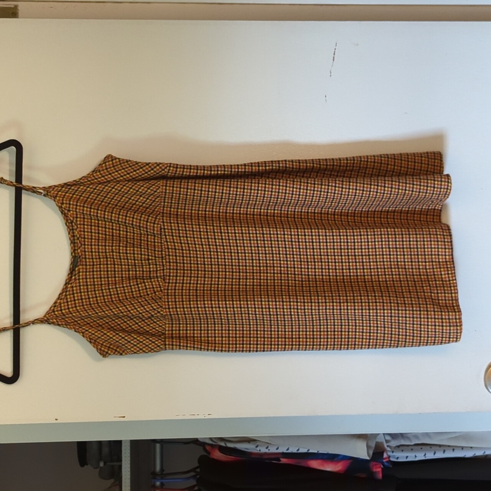Wild Fable Plaid Mini Dress Sz L Clueless